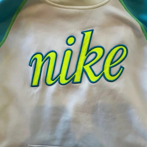 New Rare Nike White and blue sweater size L - Picture 8 of 12